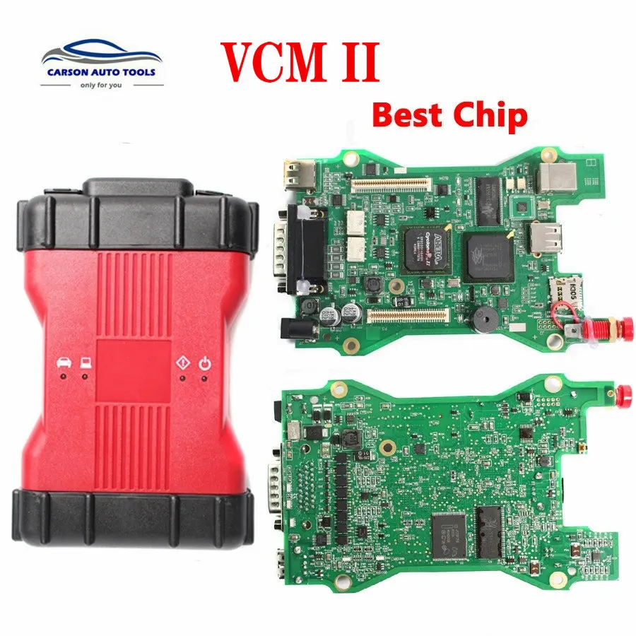 VCM 2 дианостический сканер многоязычный VCM2 IDS лучший чип диагностический инструмент VCM II VCMII OBD2 сканер для Frd/M-azda