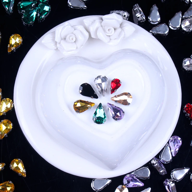 Стразы s аппликация на ткани поделки кристаллы шитье для платья коготь алмазные