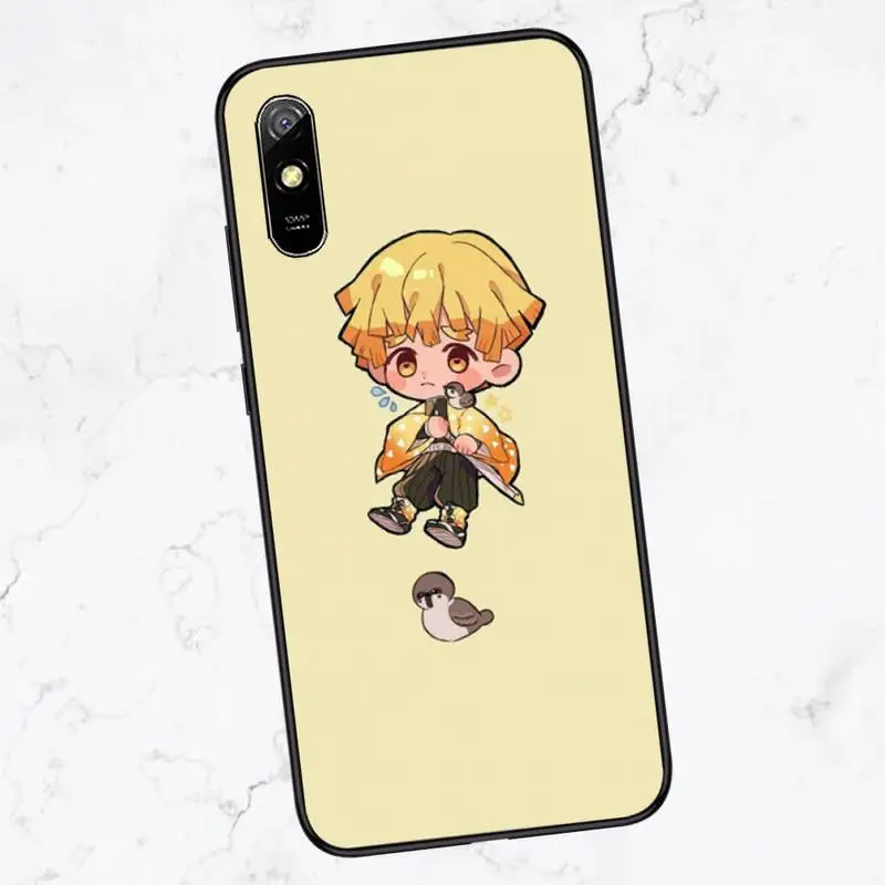 

Demon Slayer Kawaii Anime Phone Case For Xiaomi Redmi Note 4 4x 5 6 7 8 pro S2 PLUS 6A PRO