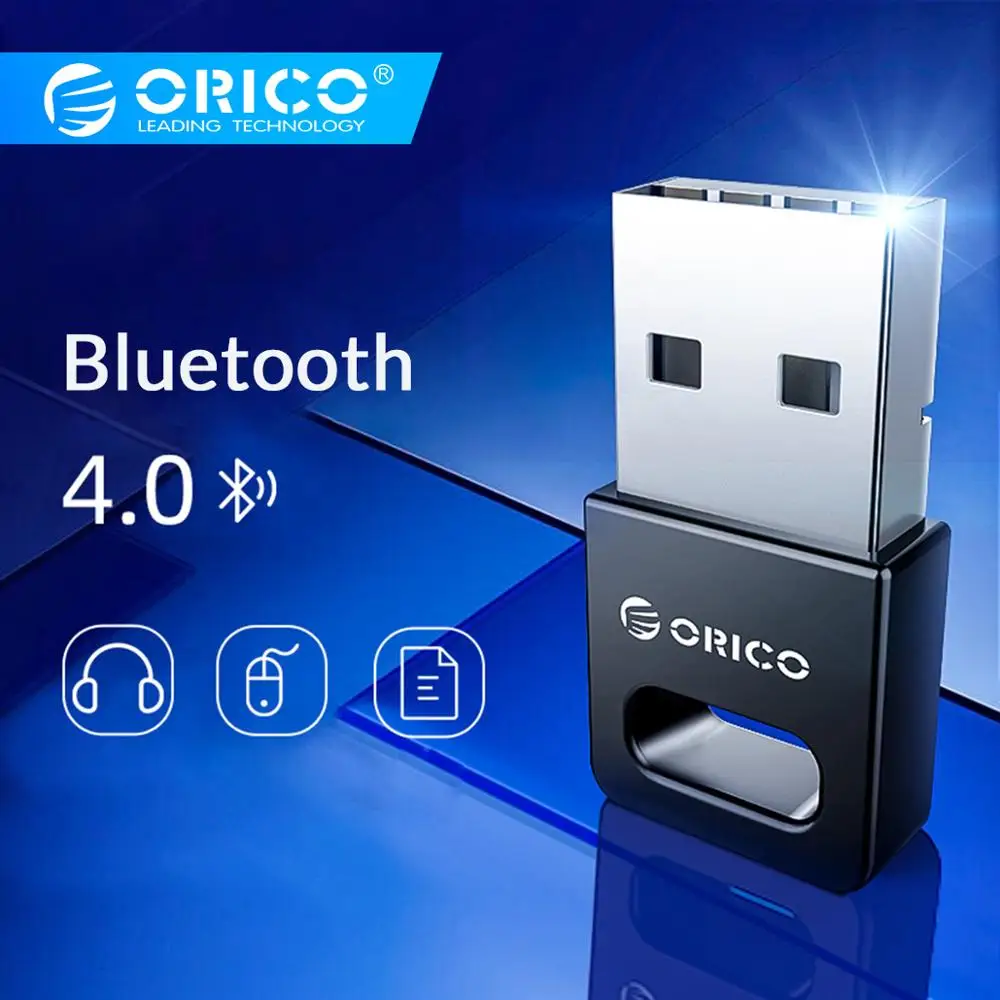 ORICO мини беспроводной usb-адаптер Bluetooth 4,0 Dongle звук музыки приемник адаптер для Windows XP/Vista/7/8/10 подключаться к Мышь