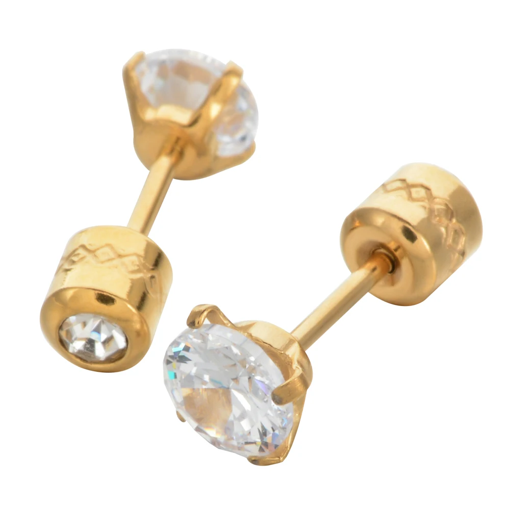 E1237 A LUBINGSHINE, модные серьги для женщин, Мужчин, Ювелирные изделия, простые, нержавеющая сталь, золото/серебро/черный, круглые серьги-кольца - Окраска металла: E1237 A