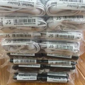 10 шт.лот J5 гарнитура в ухе бас стерео наушники с микро для Samsung Galaxy S3 S4 S5 S6 S7 S8 S9 край J3 J5 J7 MP3 MP4