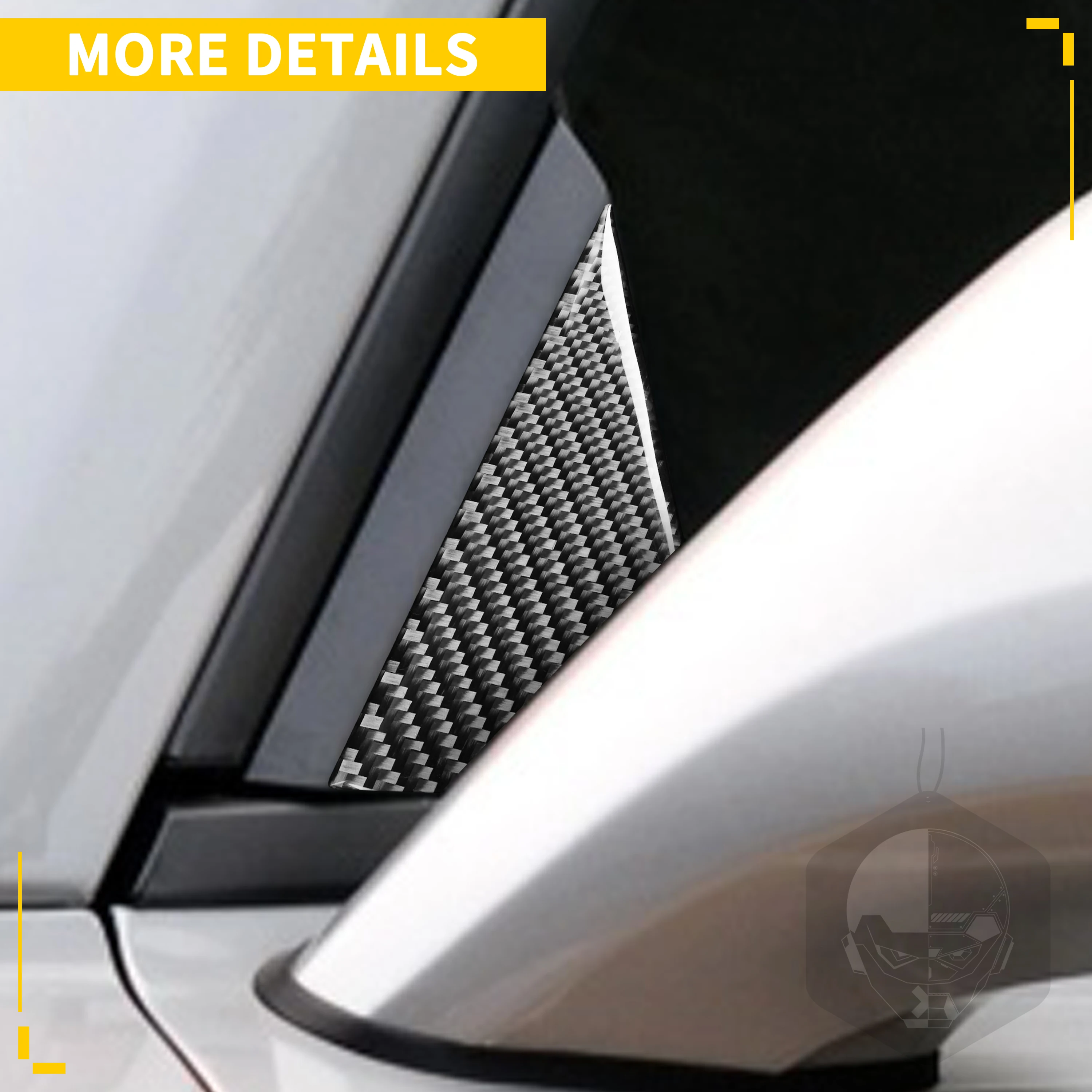 RRX Auto A-pillar треугольная угловая крышка наклейка для автомобильного окна дверная