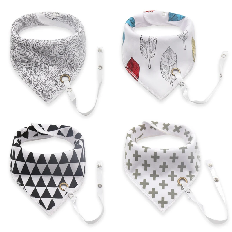 Треугольный шарф тканевая ткань комфортная для детей двухслойная Гидрофильная