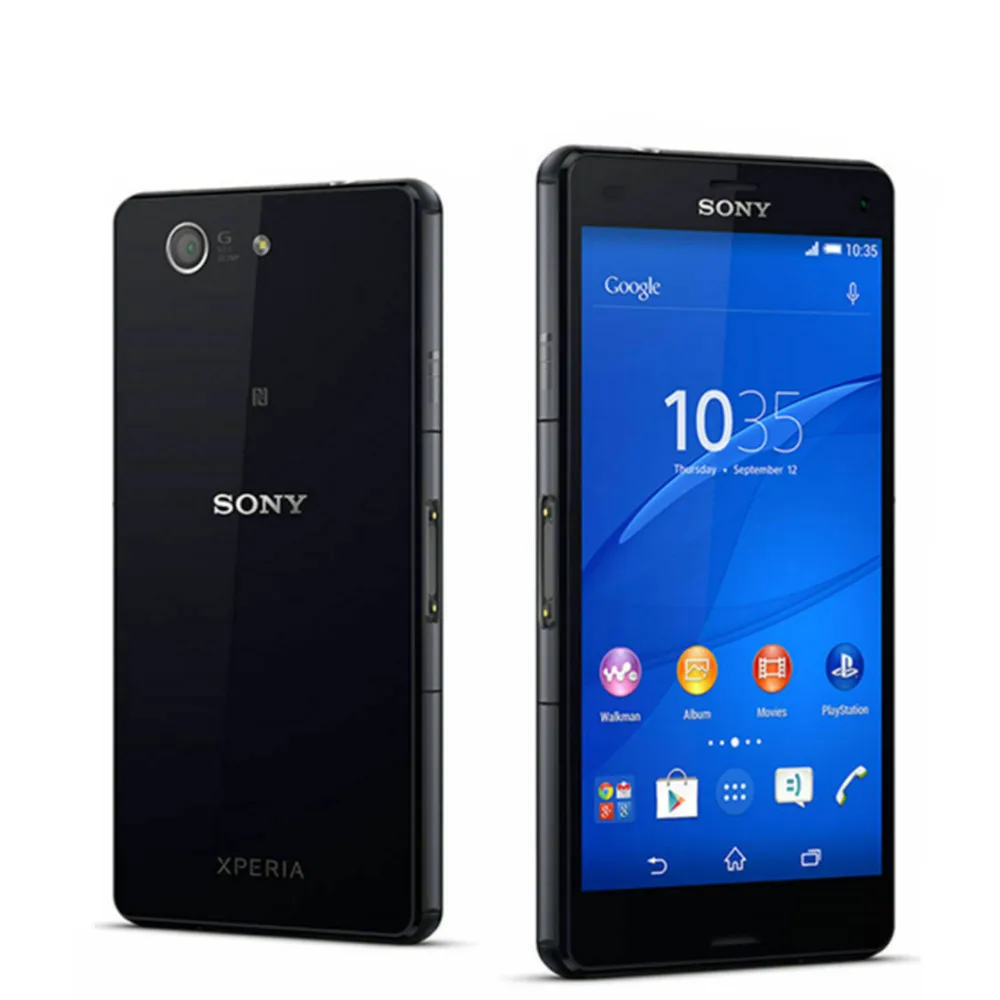 Черный Разблокированный мобильный телефон sony Xperia Z3 Compact D5803 4G LTE 2 Гб ОЗУ 16 Гб ПЗУ 4,6 дюйма NFC - Цвет: Черный