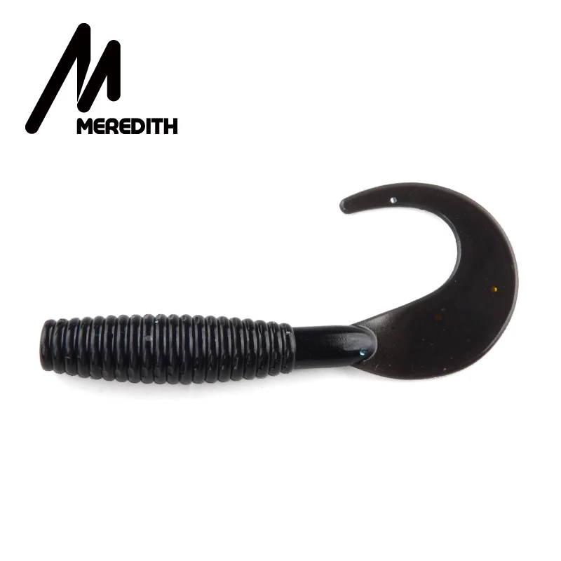 MEREDITH 20 шт./лот Мягкая приманка для рыбалки 50 мм 1,26 г Grub искусственные мягкие приманки Хищник снасти мягкие рыболовные черви воблеры - Цвет: R