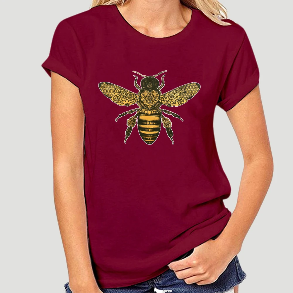 

Let It Bee Let It Be Bee Shirt Hippie T Shirt Pictures Plus Size 5xl Printed Summer Style Tee Shirt New Standard Shirt 3308X