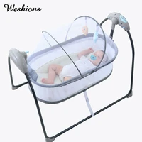 baby electric cradle comfort rocking chair smartbluetooth coaxing artifact electric cradle crib free shipping