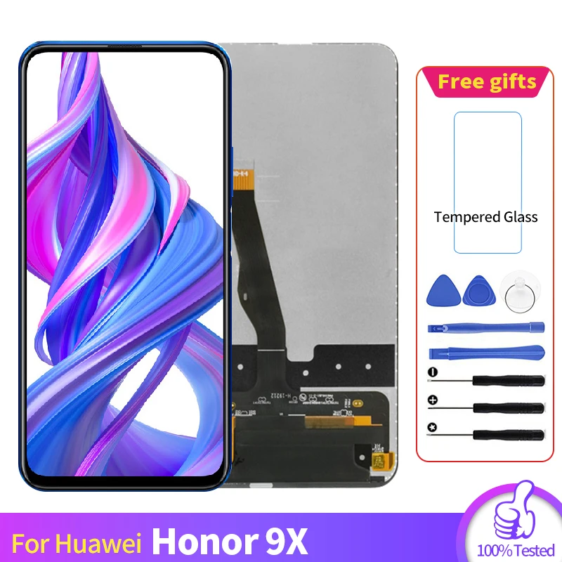 ЖК экран с дигитайзером в сборе для Huawei Honor 9X Nova Youth модуль экрана 9X|Экраны