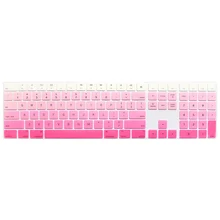 For Apple imac Magic Keyboard Cover  Silicone Keyboard Protective film Skin with Numeric Keypad A1843 MQ052LL/A  MB110/B  A1243