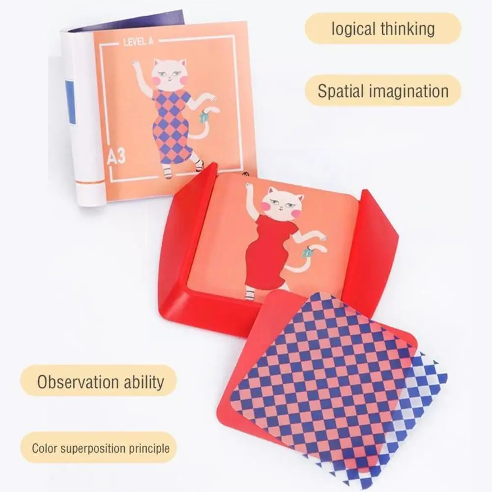 

Space Thinking Changing Clothes Puzzle Game Card Combination Logical Thinking Training Board Game Educational Toys For Chil H5j0