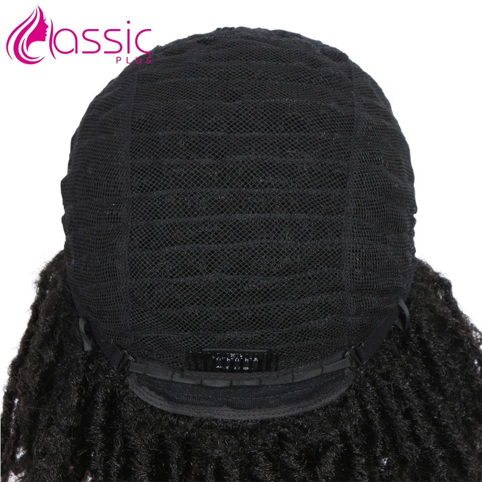 

Classic Plus Short Dreadlock Wig Faux Locs Twist Wigs for Black Women Short Curly Synthetic Wigs (10 Inches, T27/613)