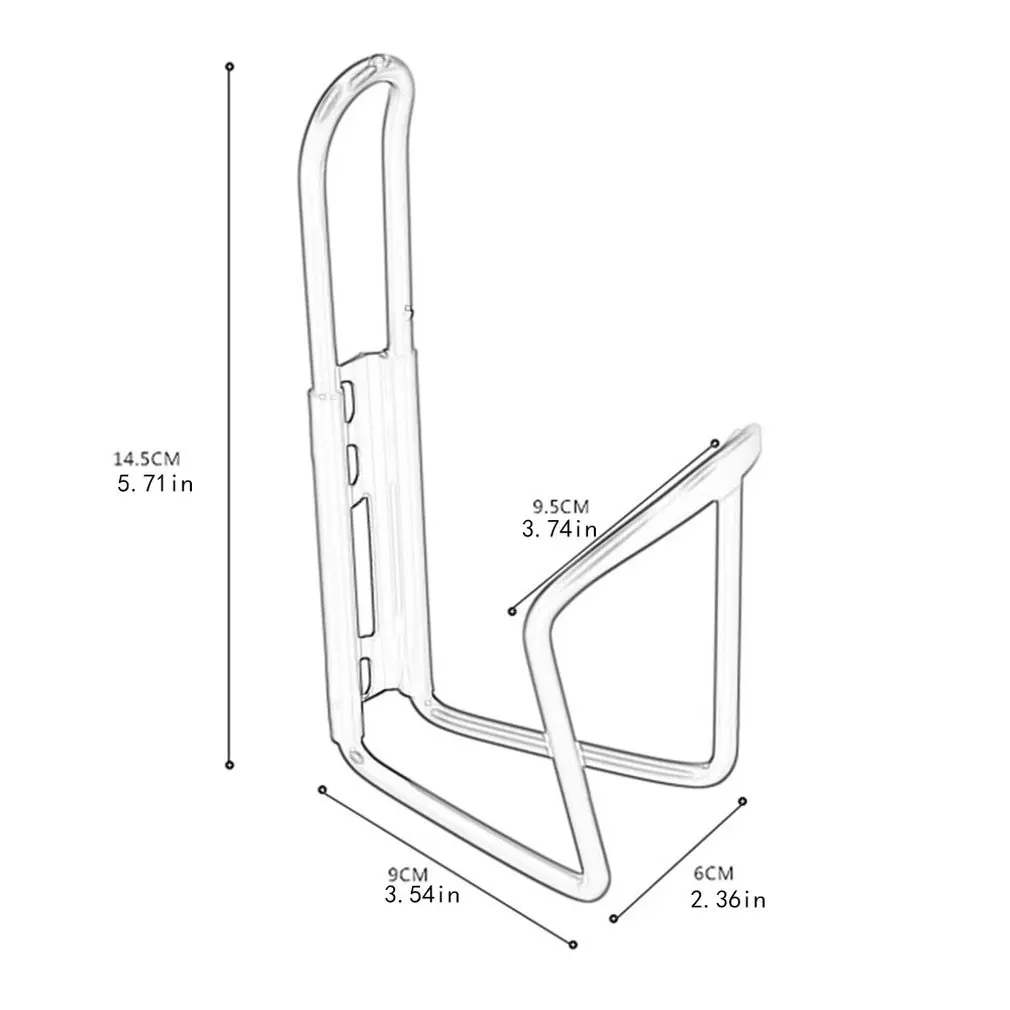 

Bicycle bottle cage aluminum bottle cage Mountain bike water cup holder Bicycle riding drink rack bicycle accessories