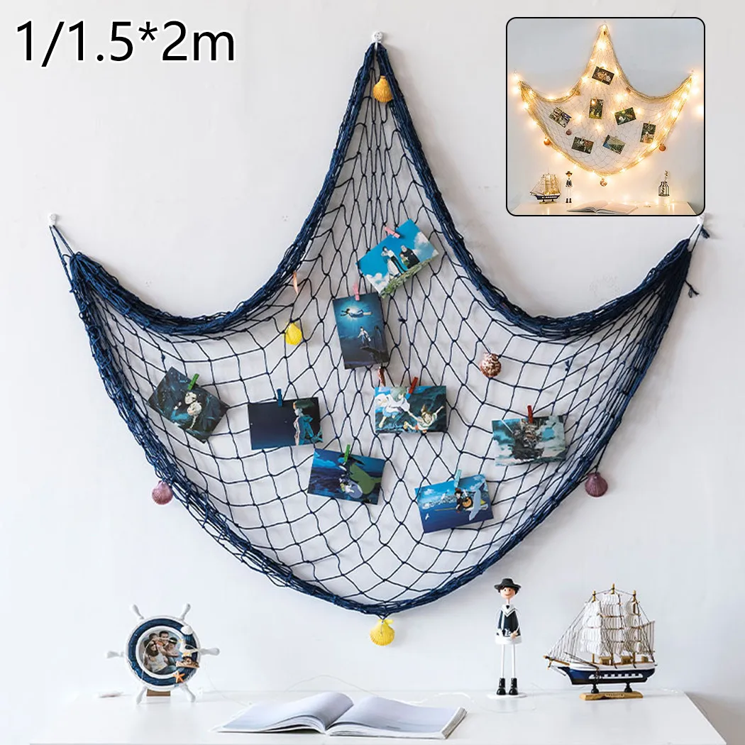 DIY рыболовная сеть декоративный подарок на Новый год Висячие Декор для дома и