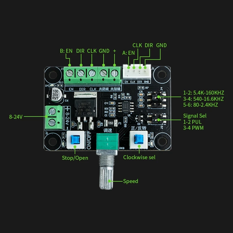 Модуль генератора импульсного сигнала Pwm для MKS OSC Stepstick контроль шагового