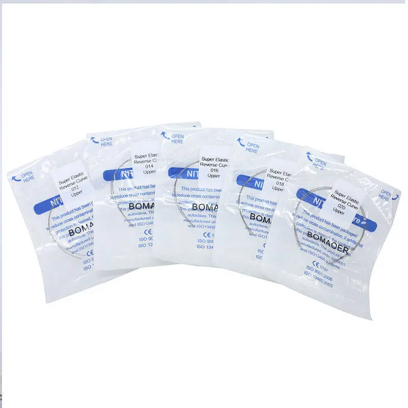 Стоматологический ортодонтический супер эластичный нити-провод 5 упаковок