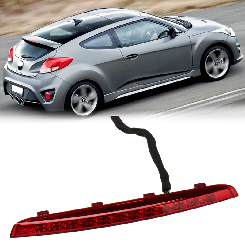 Car LED Lamp Assy Stock Rear Spoile for Hyundai Veloster 2012-2015 927002V500 Auto High Mounted Brake Red Lens |
