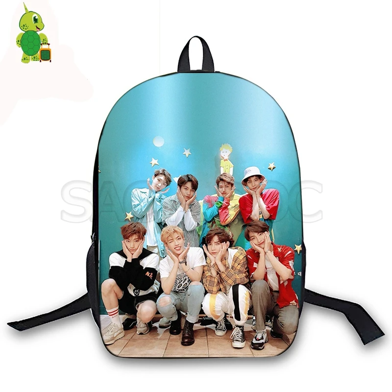 2 Новинка, рюкзак для путешествий Kpop ATEEZ-The Expedition Tour, школьные сумки для девочек и мальчиков, модный рюкзак для ноутбука, повседневные дорожные сумки - Цвет: 2