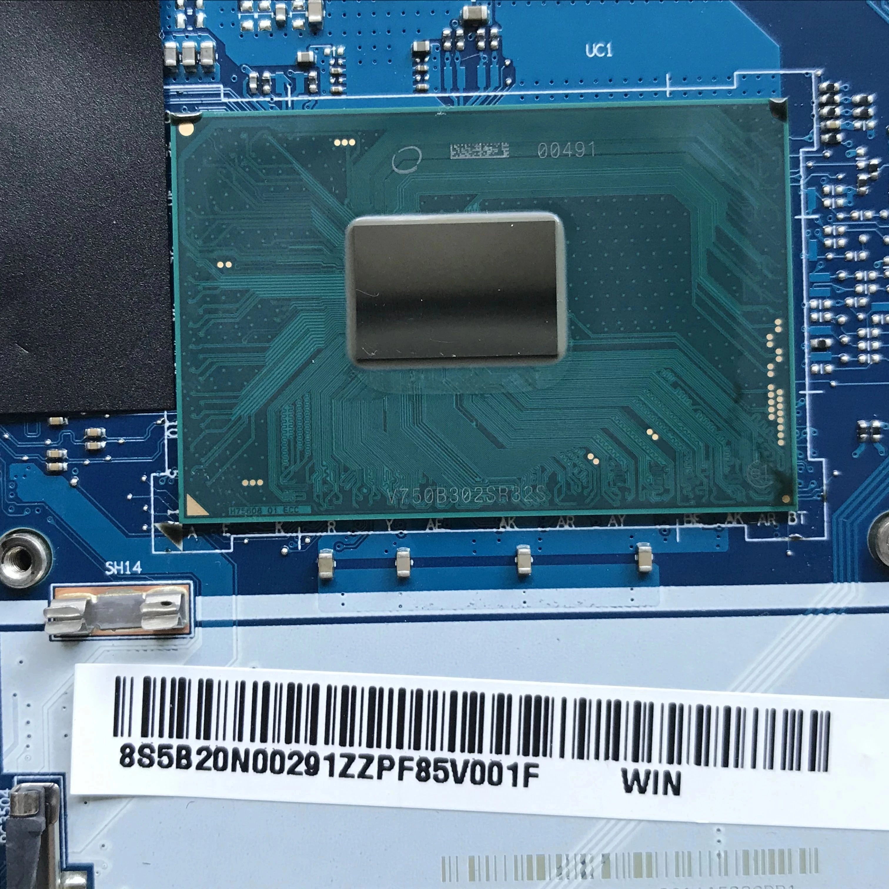 Для Lenovo Legion Y520 Y520-15IKBN материнская плата для ноутбука 5B20N00291 с SR32S i5-7300HQ GTX 1050 GPU DY512