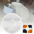 Сменный фильтр с активированным углем для домашних животных, Круглый диспенсер для фонтана, сменные фильтры для питьевой воды для кошек