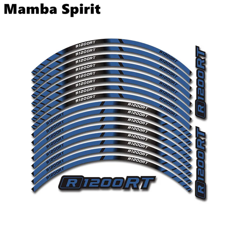 

FOR BMW R1200RT Motorcycle Parts Contour Wheel Decoration Decal Sticker R1200 RT R 1200 RT