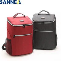 sanne 20l large capacity backpack thermal bag cooler waterproof polyester insulated bag can carry seafood red wine backpack