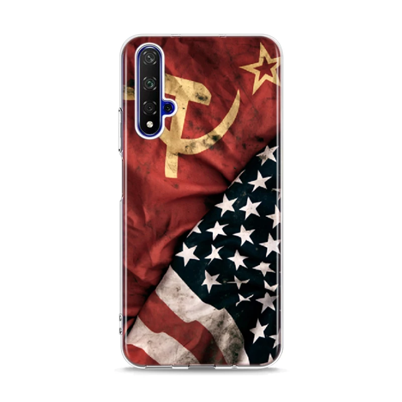 Style 13 Силиконовый чехол из ТПУ красного цвета с гранж для huawei Honor 10i 9X8X20 10 9 Lite 8 8A 7A 7C Pro Lite чехол для телефона - Цвет: Style 13