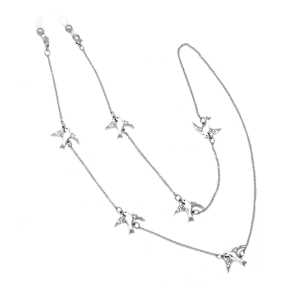 Lureen металлические очки в 4 стилях с ласточкой и совой цепочка глазами для чтения