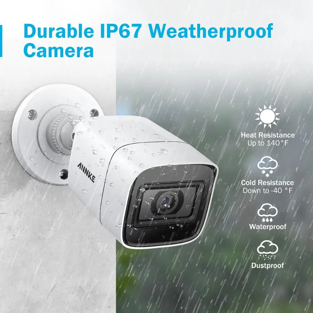 Pаспродажа Система видеонаблюдения ANNKE, 4K Ultra HD, 8 каналов, 8 Мп, 5 в 1