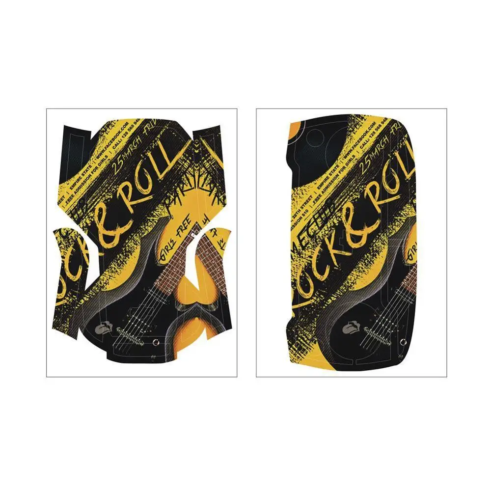 Красочные наклейки для мини водонепроницаемой кожи тела дрона протектор пульта