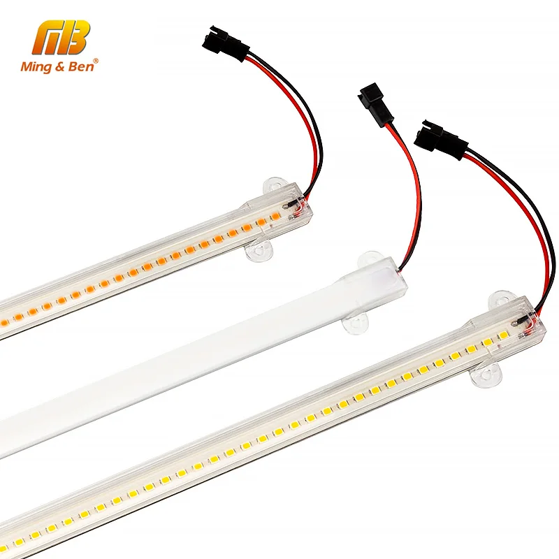 10 шт. светодиодный светильник 220 В высокая яркость фонарь 72 s 30 см 50 прозрачный