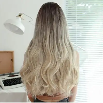 

(DM-WIG24) Resin Japan Anime Kigurumi Cosplay Mask Lolita BJD Crossdressing Straight Roll Cosplay Wig