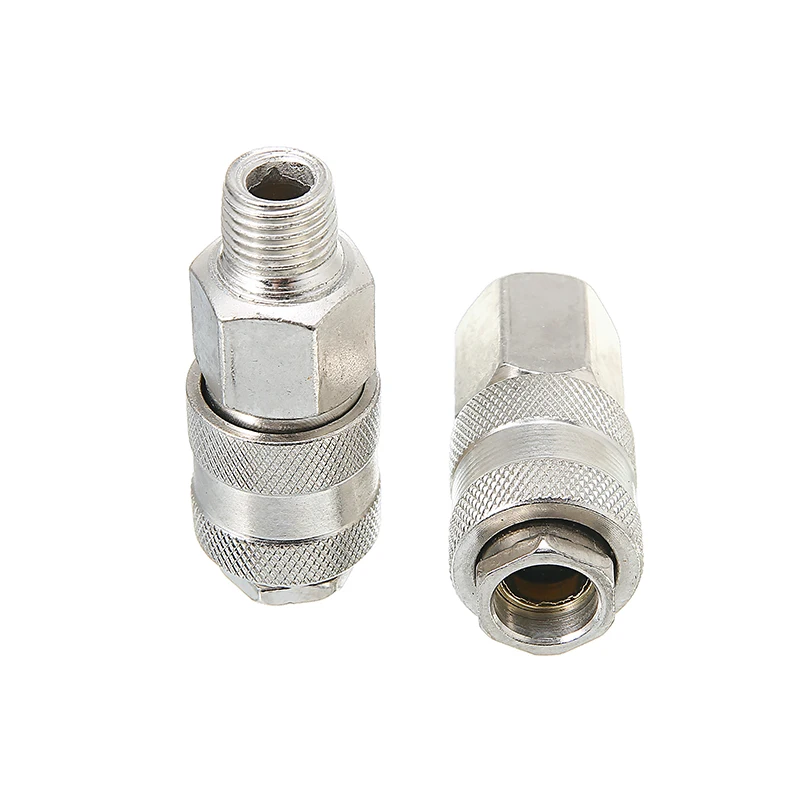 2 шт. быстроразъемные евророзетки с резьбой 1/4 дюйма|compressor connector|fitting airhose compressor |