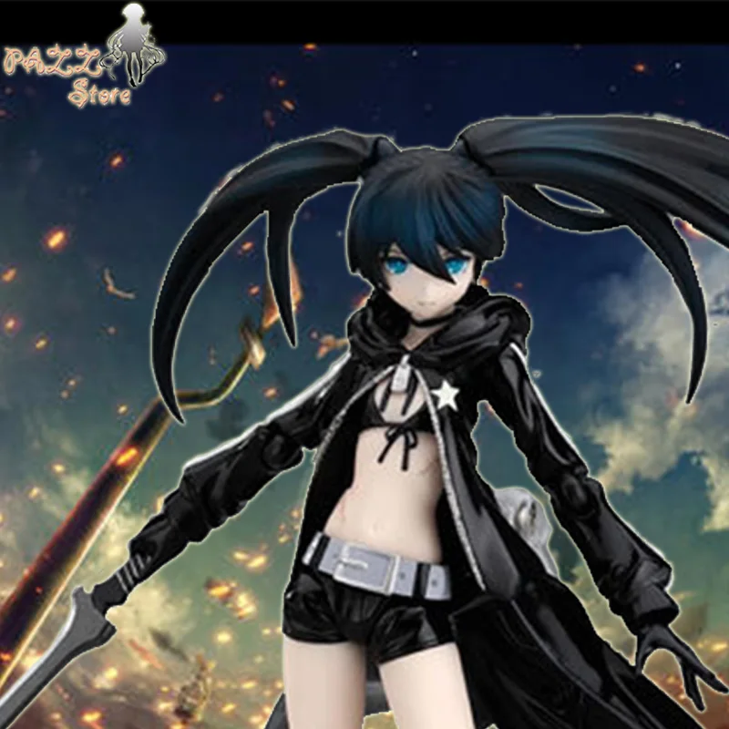 

15cm Anime Black Rock Shooter HEIY Figma SP012 PVC Action Figure Black Rock Taito Cannon Collection Model Dolls Toys Gift