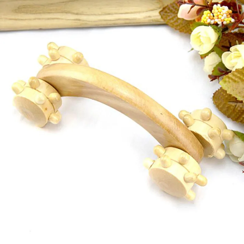 Портативный деревянный массажер для ногтей HANRIVER|Массажная палка| |