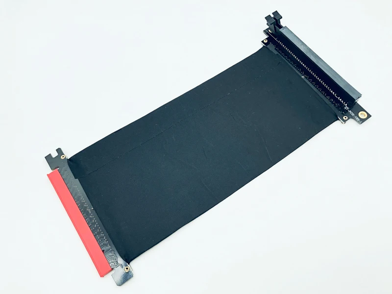 Riser PCI-E x16 до видеокарта вертикальный стояк плоский кабель-удлинитель для Alpha 550RGB