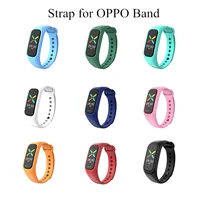 silicone wrist strap for oppo band replacement bracelet sport band soft waterproof wristband for oppo smart band belt