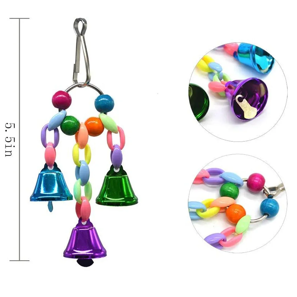 7 шт. игрушки-гамаки для жевания попугаев | Дом и сад