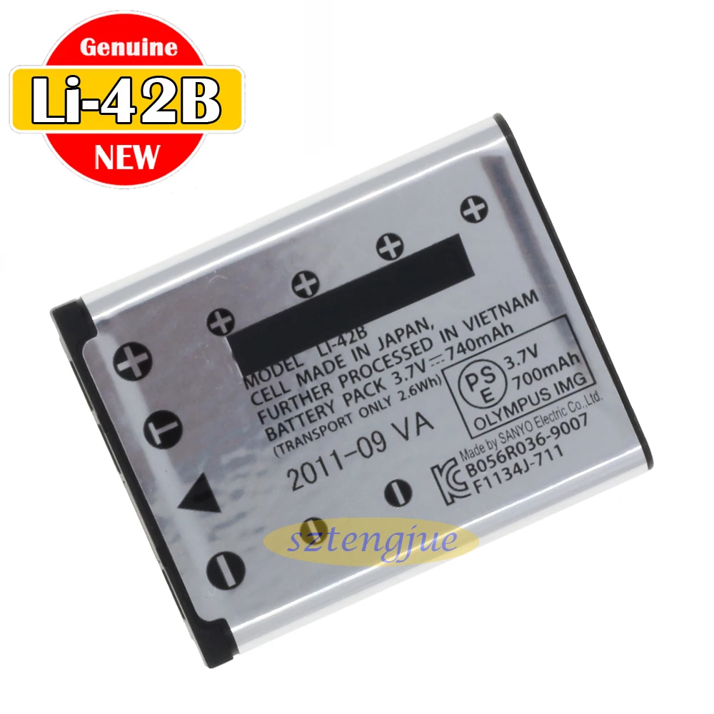 Новый оригинальный Li-42B Батарея для цифровой камеры Olympus FE-5500 SP-700 C-520 C-540 C-550 X-845 X-855