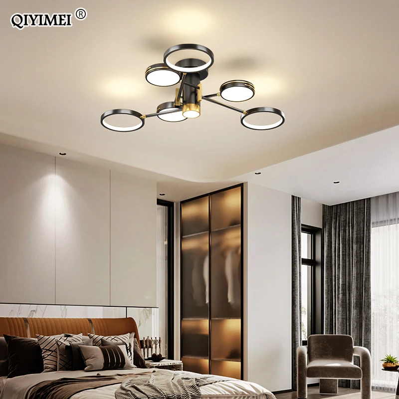 

Modern Indoor LED Chandeliers HOME Decoration Luster Lighting For Bedroom Child Study Dining Living Room Lights Fixture Lamps