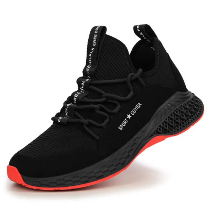

Steel Toe Safety Shoes Industrial & Construction Puncture Proof Summer Men Women Breathable Mesh Work Shoes Protective Footwear