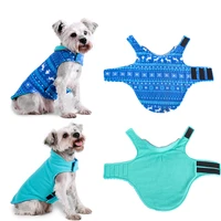 fashion christmas pet clothes for small dog soft fleece double sided wear jacket sweatshirt french bulldog puppy outfit