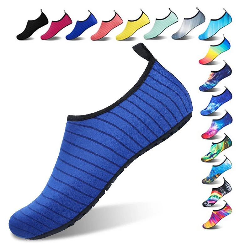 

Swimming Water Aqua Shoes Men Women Beach Camping Shoes Adult Unisex Aqua Flat Soft Walking Lover Yoga Shoes Non-slip Sneakers