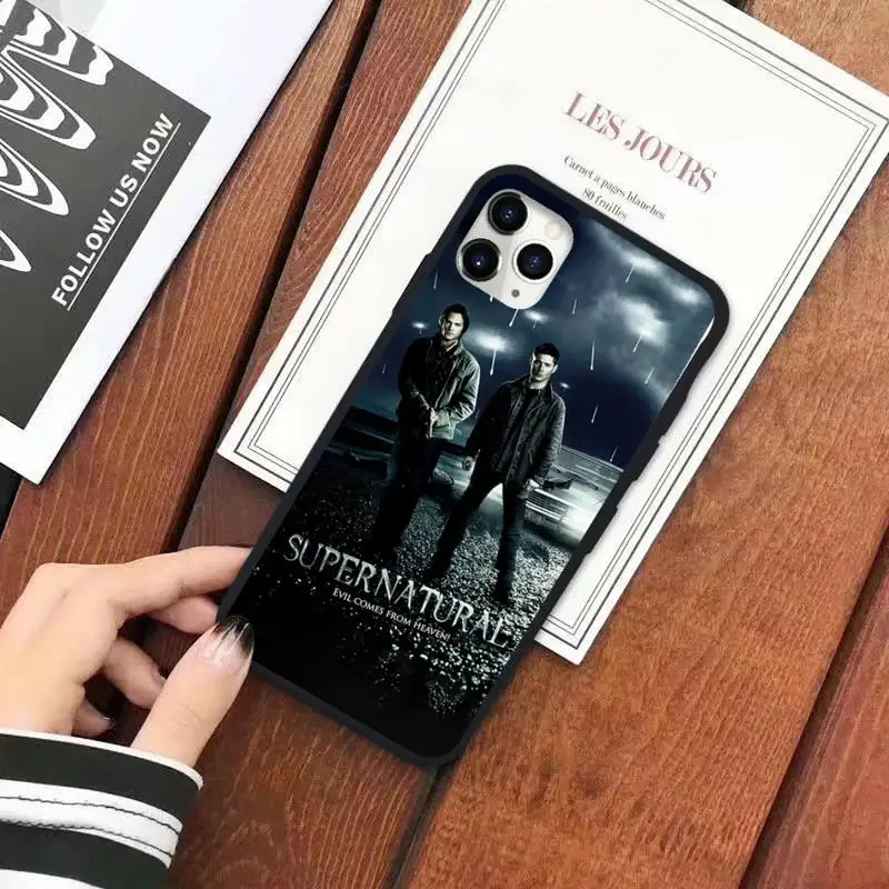 

Supernatural TV series Phone Case for iPhone 11 12 pro XS MAX 8 7 6 6S Plus X 5S SE 2020 XR