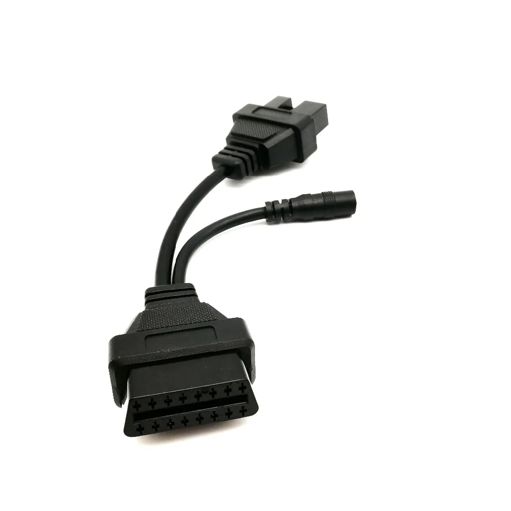OBD2 OBDII кабель для MITSUBISHI 12PIN до 16pin разъем адаптера диагностический сканер для MITSUBISHI