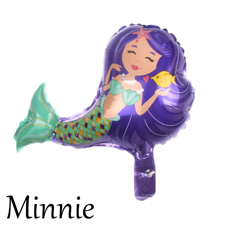 Русалка тематическая вечеринка на день рождения одноразовая упаковка Вечеринка