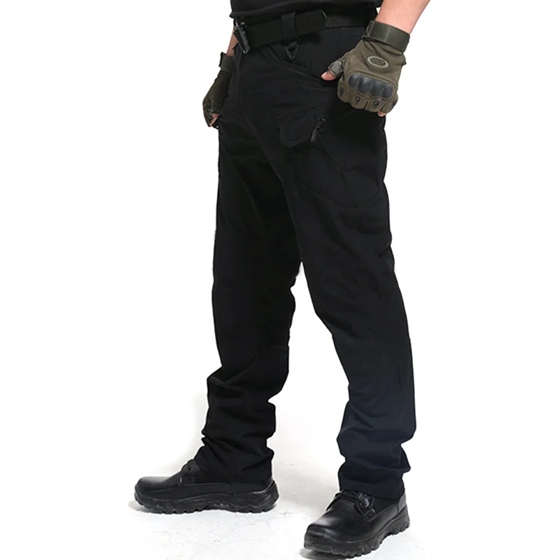 Высокое качество город тактические карго штаны Для мужчин Водонепроницаемый