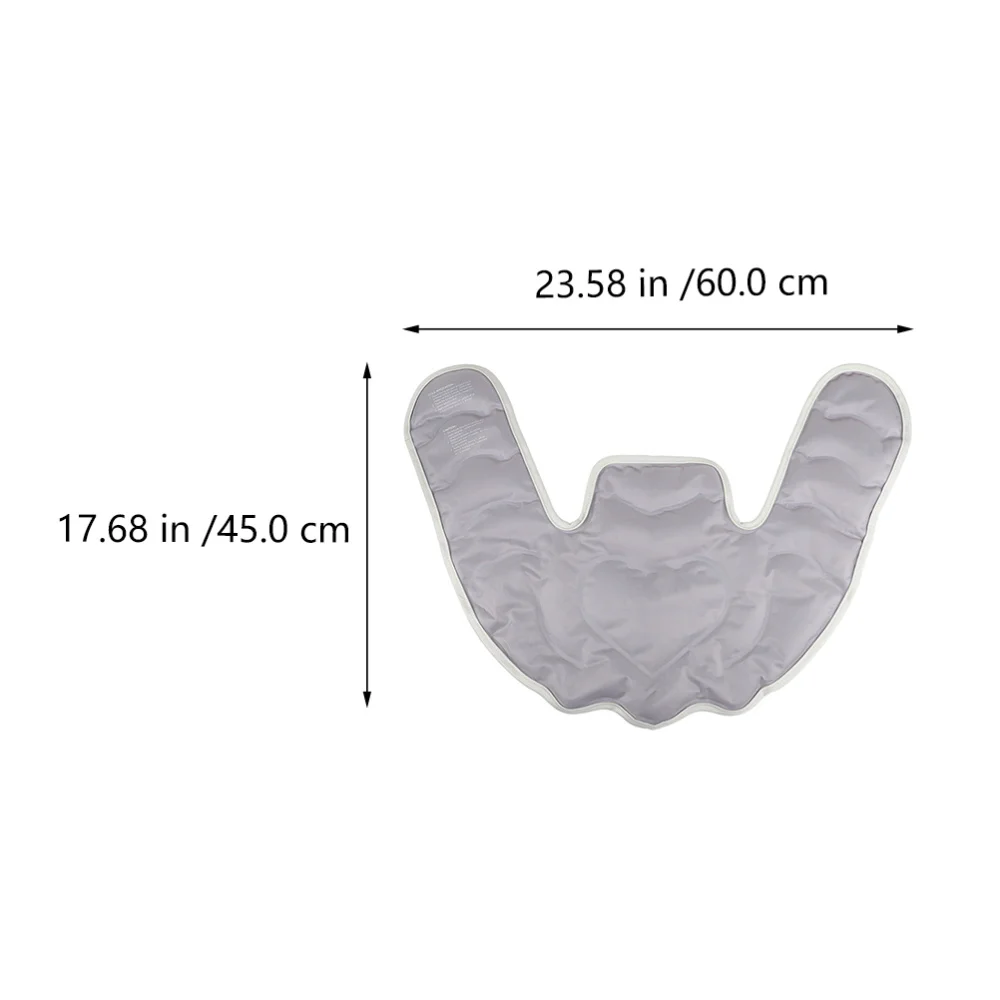 

1pc Cold Hot Compress Shoulder Neck Protector Portable Shoulder Strap (Grey)