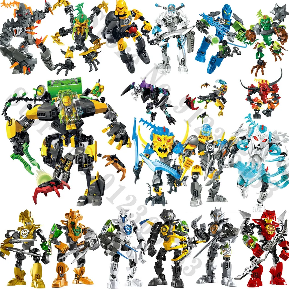 Новинка 2021 г., Bionicle Heros Factory, умарак, разрушитель, робот-солдат фигурки, строительные блоки, кирпичи, игрушки, подарок на Рождество