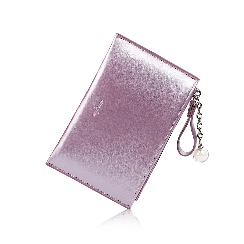 Pu Leather Change Money Purse Mini Women Card Holder Cute Credit ID Card Holders Ladies Zipper Wallet Case Coin Purse